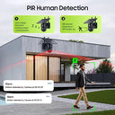 Outdoor PTZ Camera for Homes 4MP Clarity