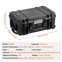 SucceBuy Weatherproof Hard Case
