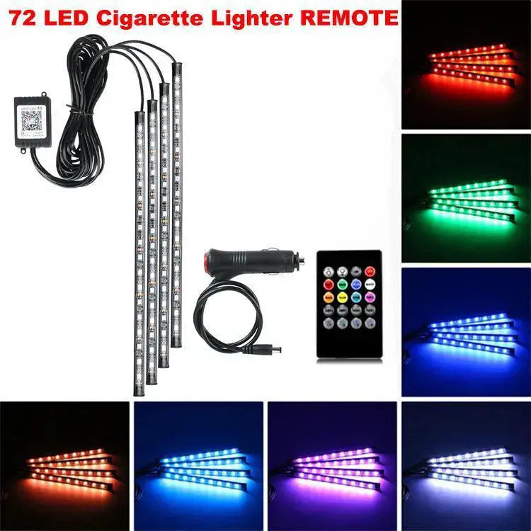 Music Sync Car Interior LED Lighting Kit — product view 16