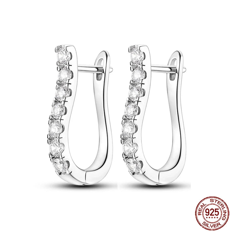 Charm Double Hoop Earrings