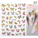 Succulent Blossom Nail Art Decals Blooming 3D Beauty Kit