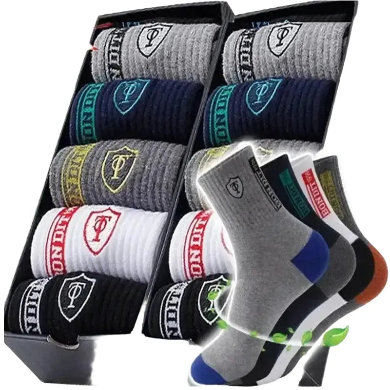 Moisture-Wicking Bamboo Socks for Men — product view 1