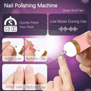 Electric Nail Drill - Fast 4Speed Portable File.