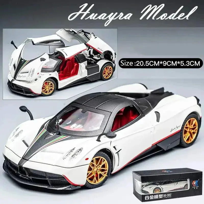 Chinese Dragon Pagani Alloy Car Model 1 24 Scale Collectible