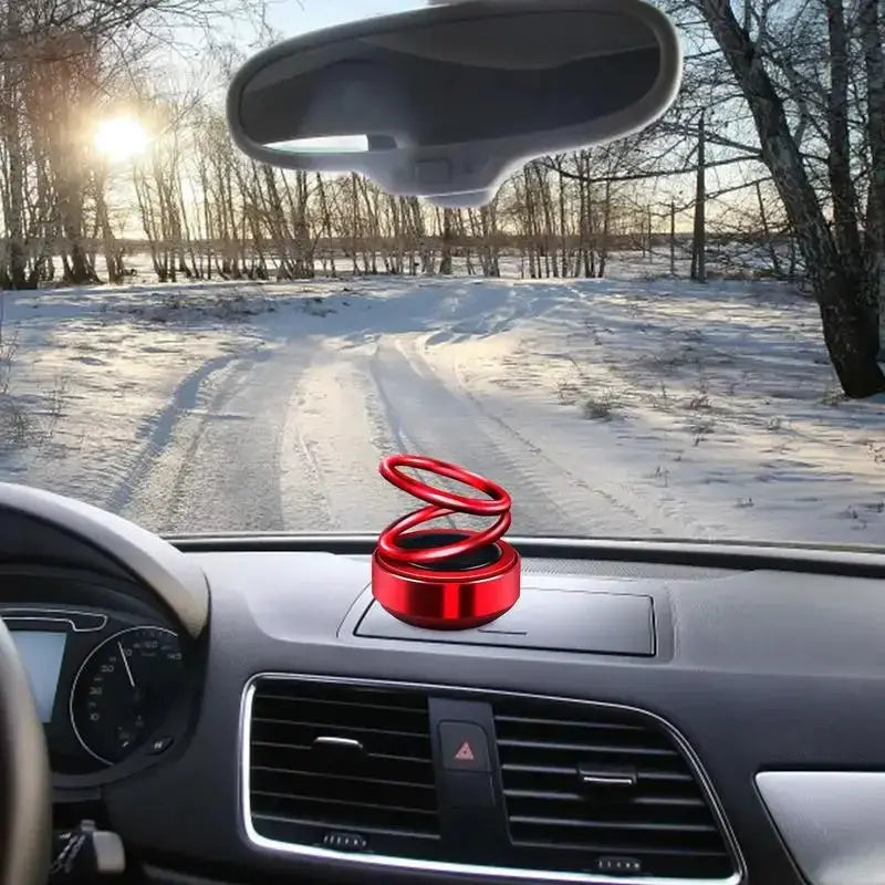 Elegant Car Perfume Ring Aroma Diffuser Solar Freshener