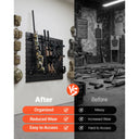 Heavy Duty Steel Wall Gun Rack