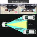 Wide Angle Rearview Mirror - Baby Safety Snap Back