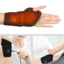 Electric Heat Foot and Hand Massager Vibrate Heat the Ankles Portable  Ankles Bracket Joints Relax for Winter Fitness Exercise