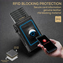 Slim Card Wallet for Men AirTag Tracking