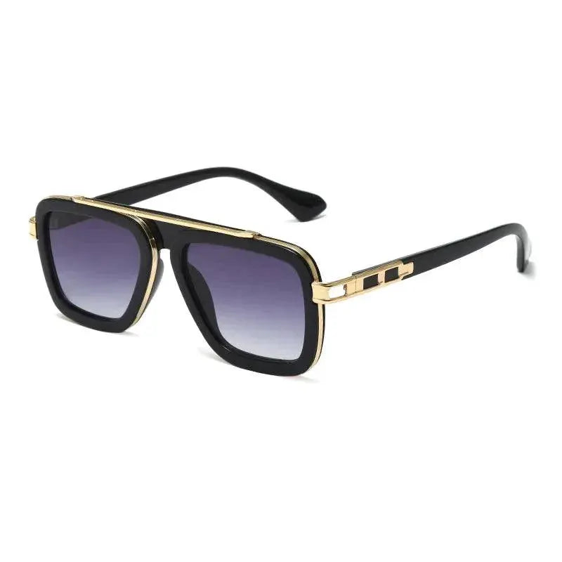 Vintage Luxury Square Sunglasses for Men and Women