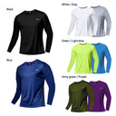 Cooling Silk Long Sleeve Tee for Men