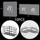 Effortless Space Organization: Transparent Hooks for Home