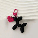 Sweet Balloon Dog Keychain Set for Girls and Teens Fun