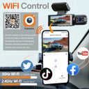1080P Dash Cam For Drivers Front Cabin Wide Angle Recording
