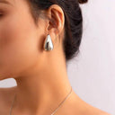 Timeless Shine Teardrop Earrings for Women
