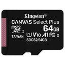 Kingston Canvas Select Plus MicroSD Card High-Speed Storage