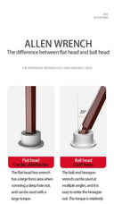 L Type Hand Tools Kit Allen Key Set Hex Wrench Tool Set