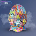 Dinosaur Eggshell Galaxy Projector Starry Sky Night Light