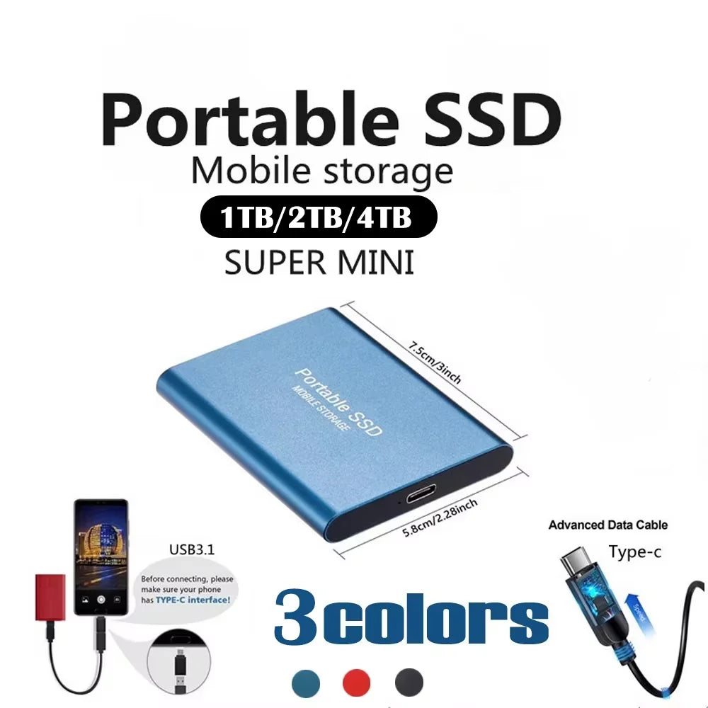 USB USB-C SSD Drive