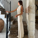 Slim Fit Maxi Dress For Summer Parties