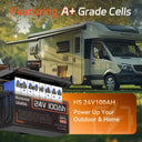 Deep Cycle 24V LiFePO4 Solar Battery