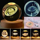 Hot USB Powered Galaxy Crystal Ball Lamp 3D Moon Light
