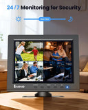 Compact Security Monitor Hdmi Vga Usb