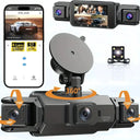 360 View Dash Cam for Cars and Rideshare