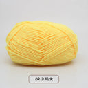 40-50g 4ply Milk Cotton Knitting Yarn For Crochet Craft