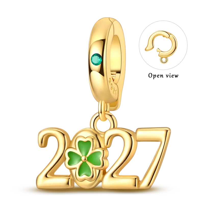 Year Charm Bead Sterling Silver