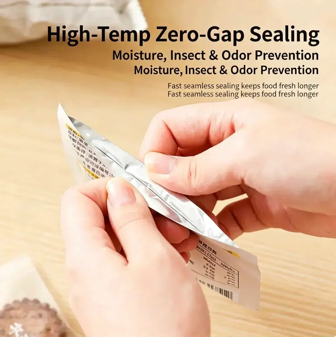 Mini Heat Sealer Plastic Bag Heat Sealing Machine Rechargable Plastic Storage Package Sealer Handheld Clip Bag Food Heat Sealer