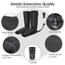 SEJOY Leg Air Compression Massager for Foot Heat,Air Compression Calf Massage & Thigh Massage,Handheld Controller 3 Modes
