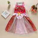 Enchanting Princess Costume Magical Fairy-Tale Dress for Girls
