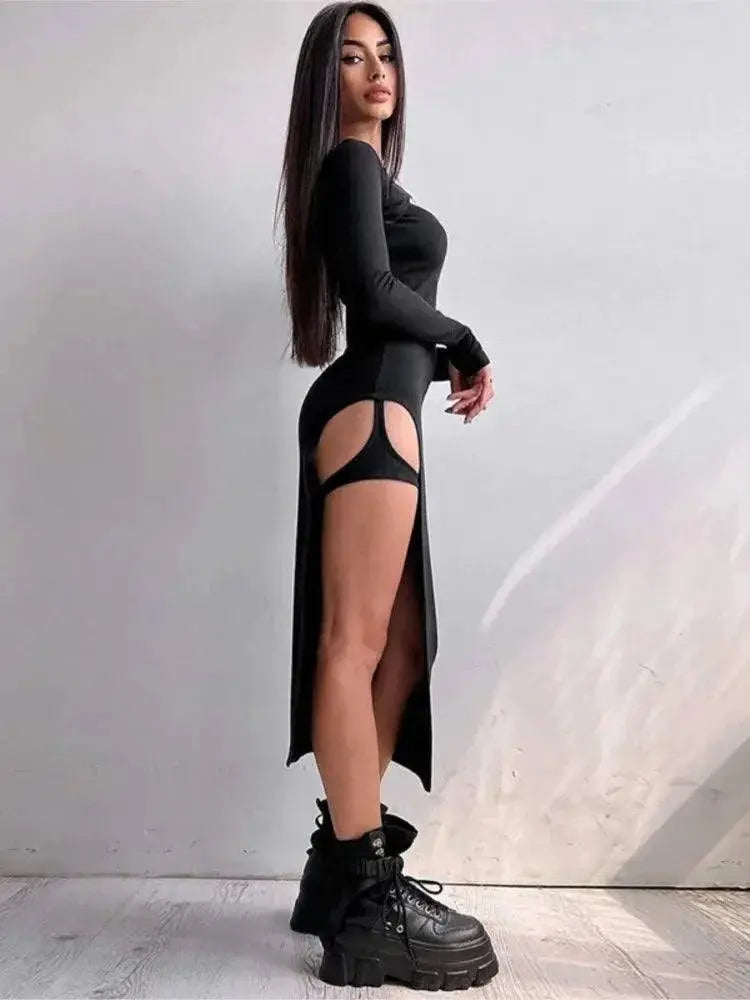 Seductive Y2K Style Party Dress Alluring Evening Wear