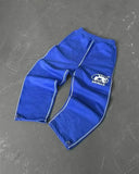 Embroidered Baggy Sweatpants for Women