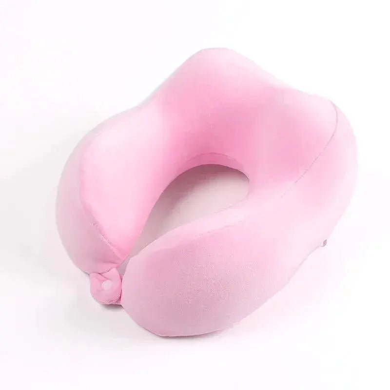 Ergonomic U Shaped Memory Foam Neck Pillow For Travel