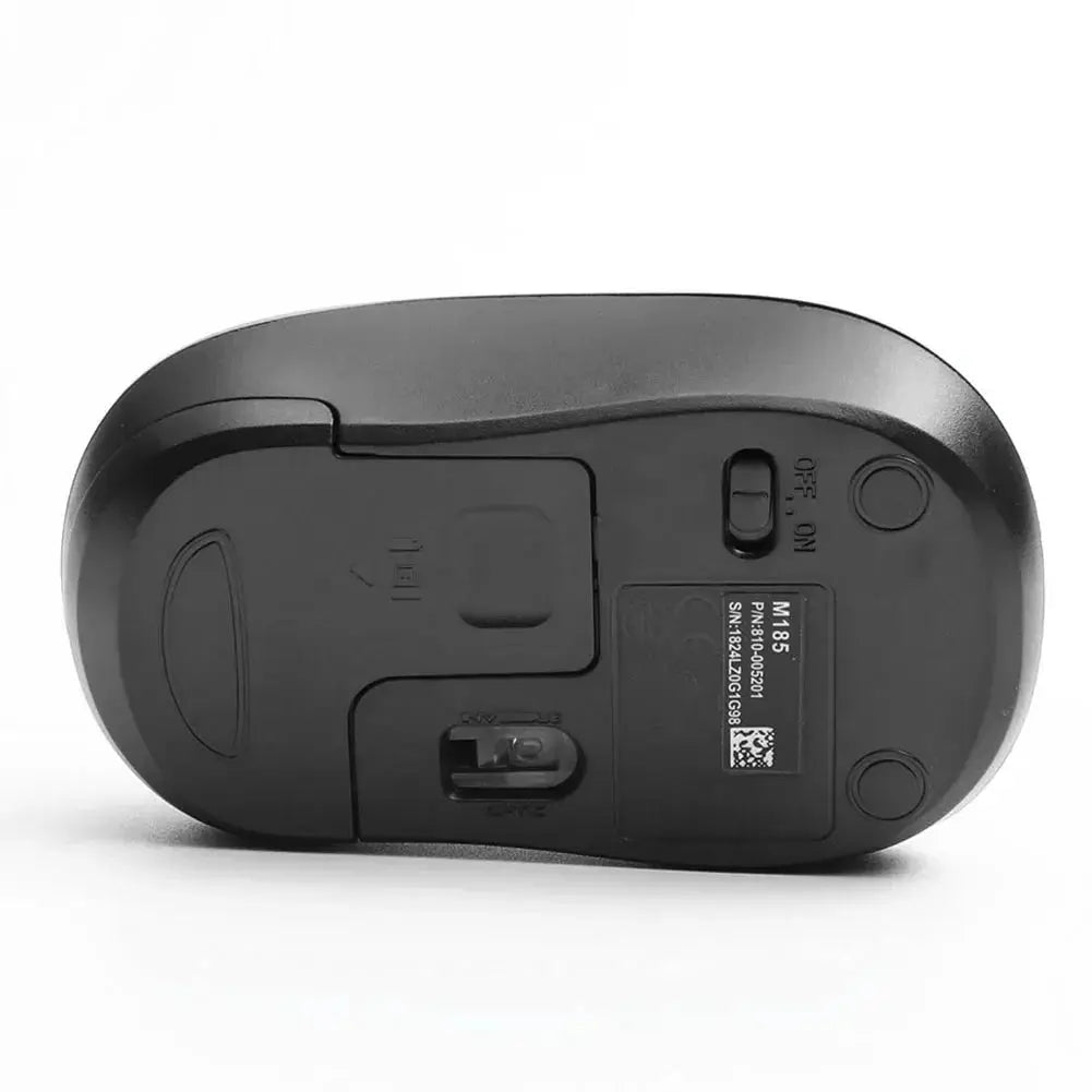 Logitech M185 Wireless Mouse 2.4GHz USB 1000DPI Ergonomic