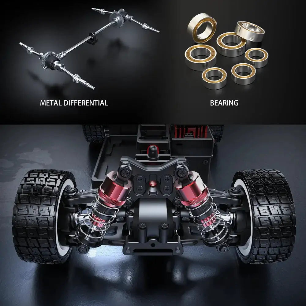 1/14 MJX 14303 Rc Drift Car 2.4G High Speed Drift Rally Truck Hyper Go Brushless 4WD Off-Road RC Cars for Adults for Toys As Gift