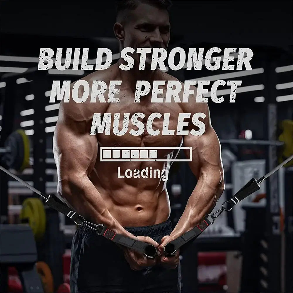 Heavy Duty D Ring Cable Machine Handles for Home Gym