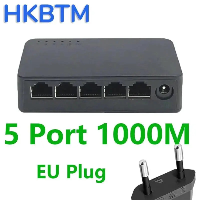 Mini Gigabit Ethernet Switch for Fast Reliable Networking