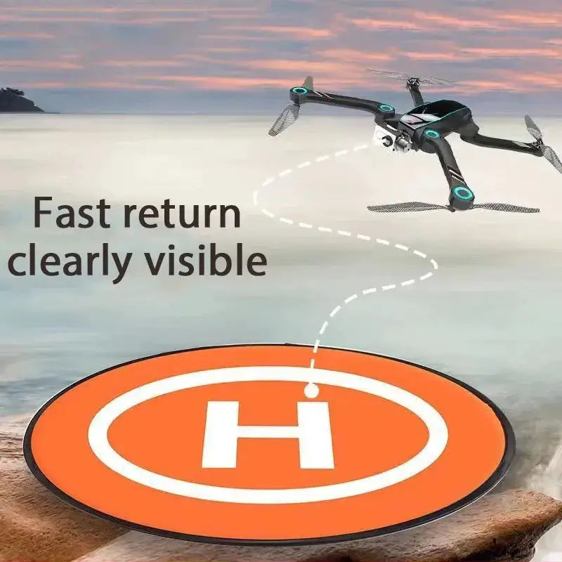 55cm Foldable Waterproof Drone Landing Pad Universal RC Quadcopter Launch Parking Apron Drone Accessories