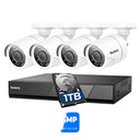 8Ch 1080P Wired CCTV Security Kit