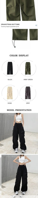 Pants for Women Hip Hop Wide Leg Comfort