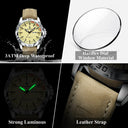 Men's Business Leather Quartz Watch