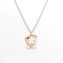 Hello Kitty Zircon Pendant Sparkling Elegance Jewelry