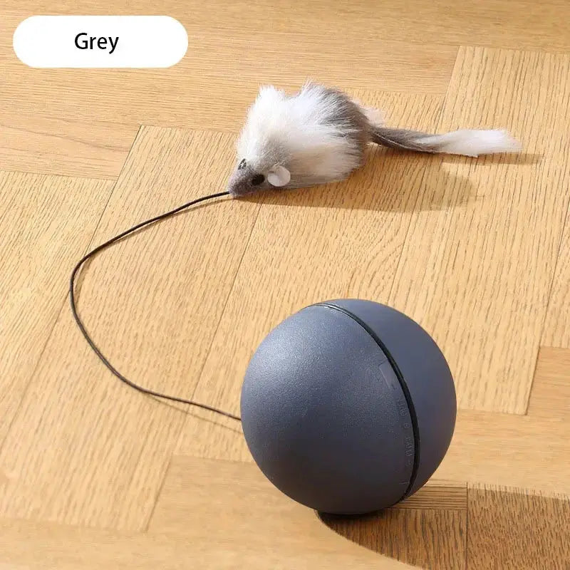 Kimpets Cat Toys Mouse Teaser Ball Electric Moving Toy