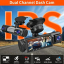 Clear Night Vision Dash Cam for Fleet with Parking