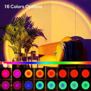 Sunset Projection Light - 16 Color Remote Control