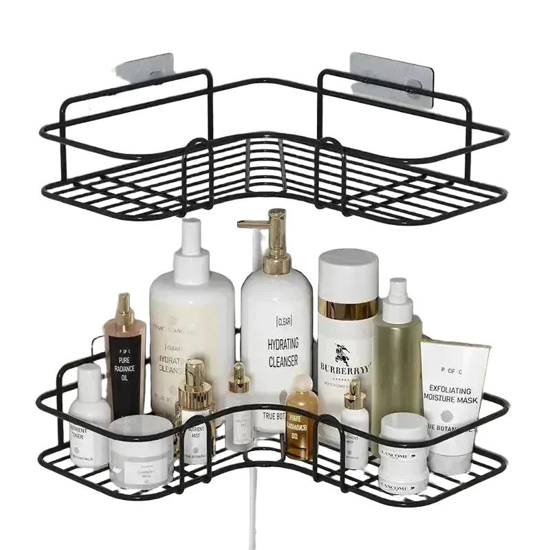 Space Saving Iron Wall Shelf for Baths — product view 1