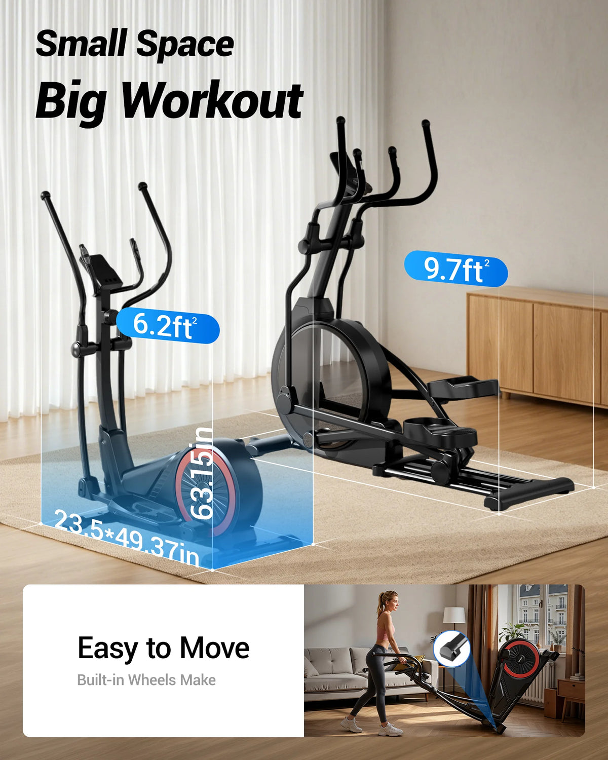 UMAY ET70 Elliptical Exercise Machine
